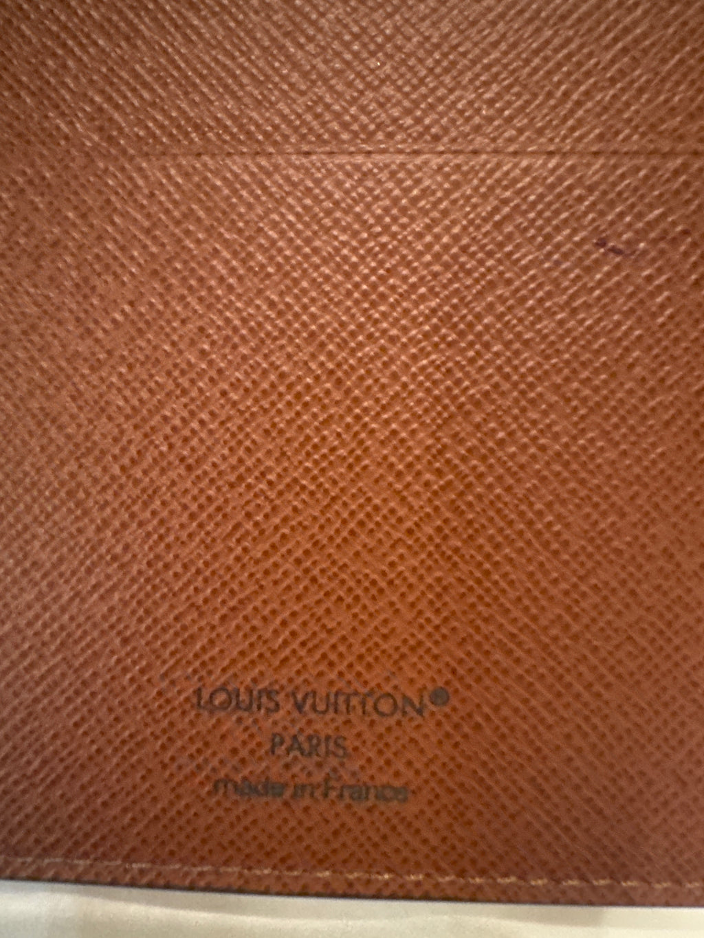 Louis Vuitton Monogram Desk Agenda Cover