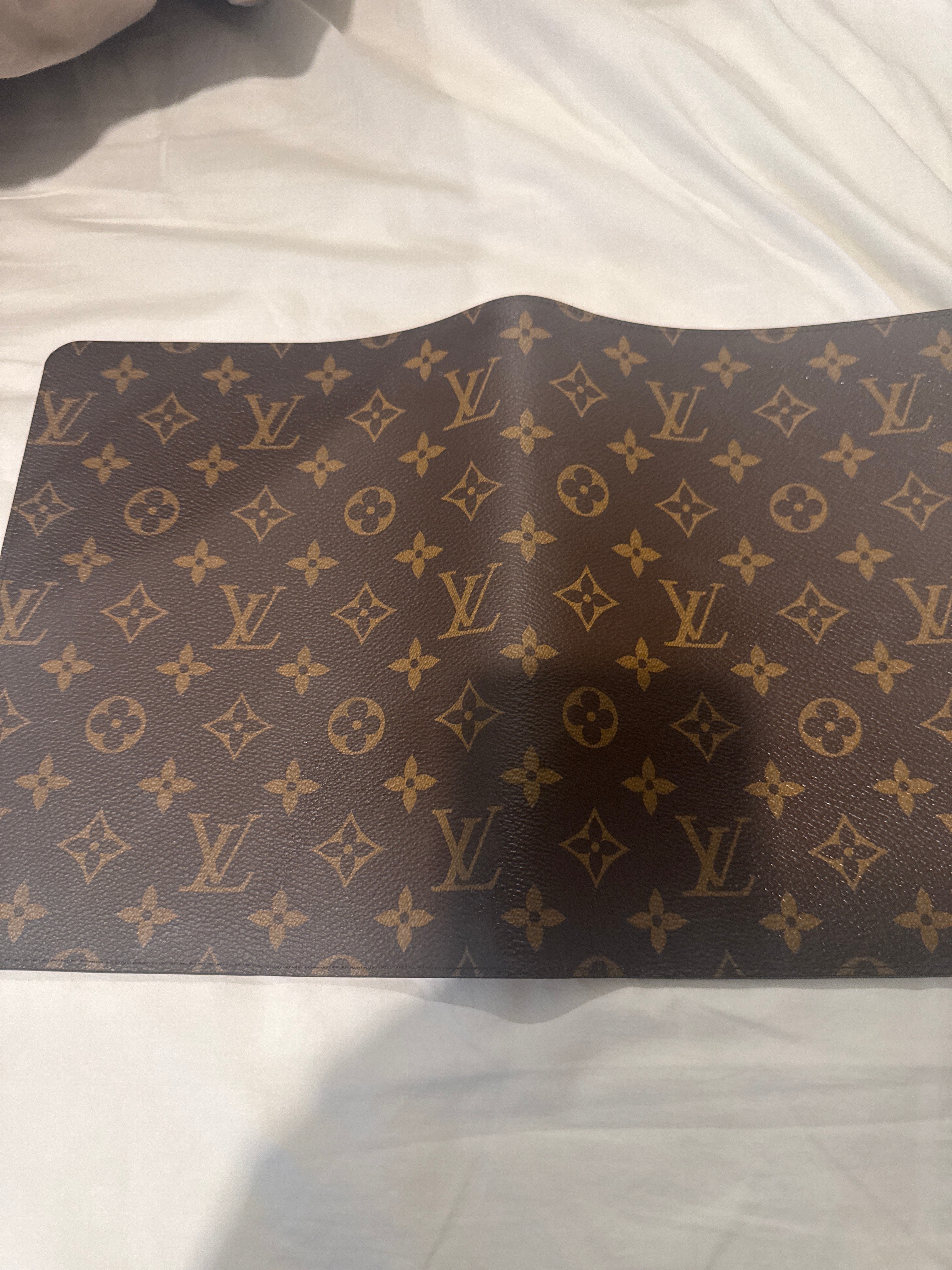 Louis Vuitton Monogram Desk Agenda Cover